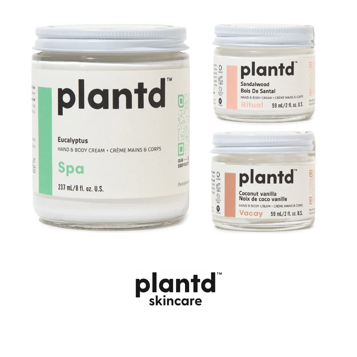 Plantd Escape Holiday Body Moisturizer Set