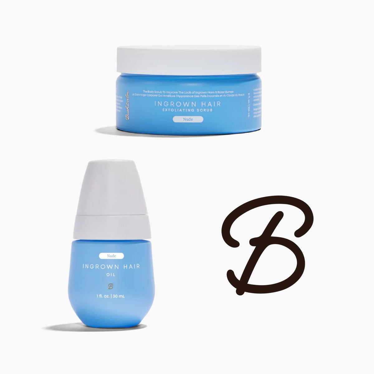 Bushbalm Ingrown Hair Care Holiday Set (Nude)