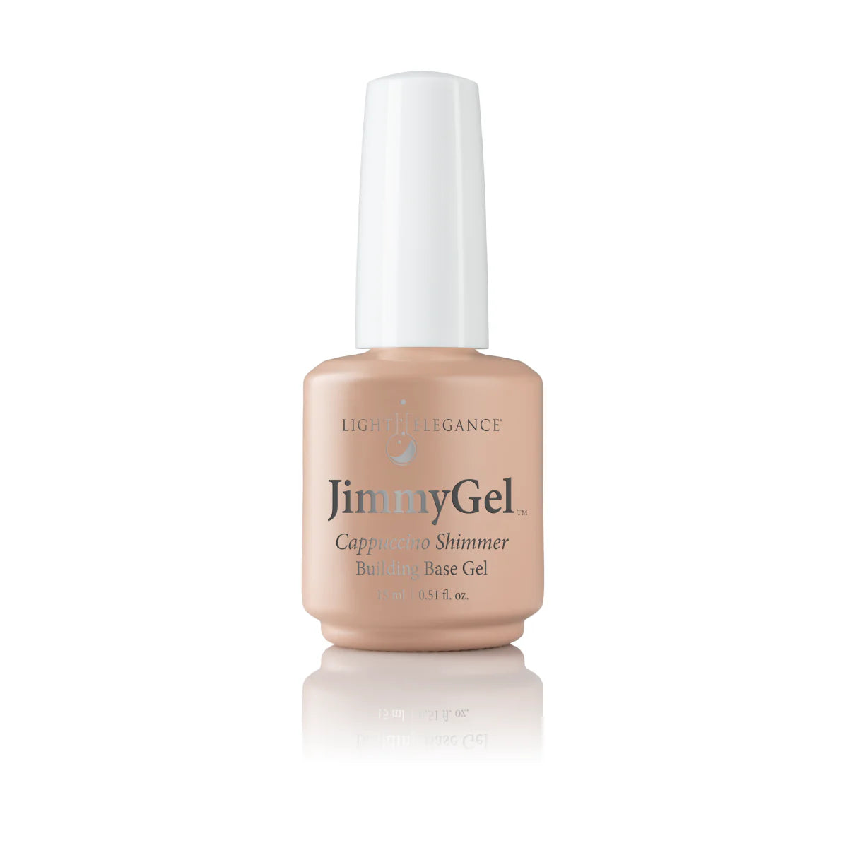 Light Elegance JimmyGel Soak-Off Building Base 15 ml (Cappuccino Shimmer) - SAVE 20%*