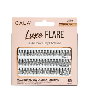 Cala Luxe Flare Faux Individual Lash Extensions (60 Lashes)