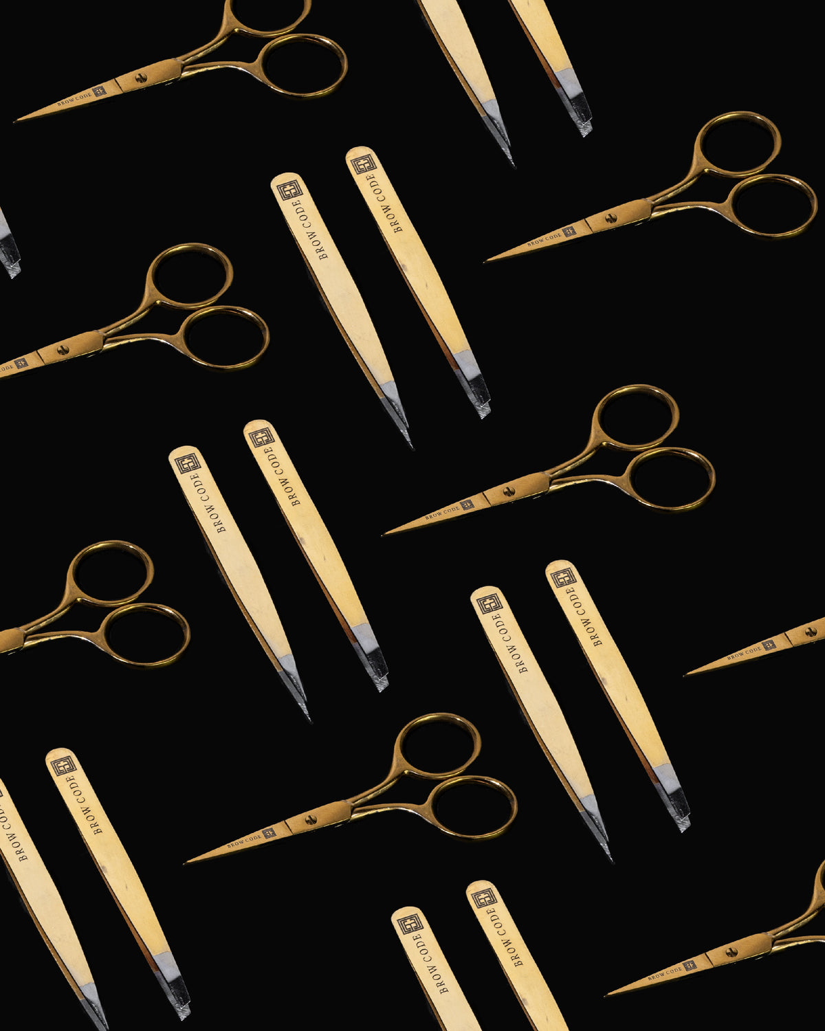 Brow Code Straight Trimming Scissors