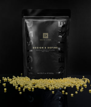 Brow Code Design & Define Gold Wax (1 KG)