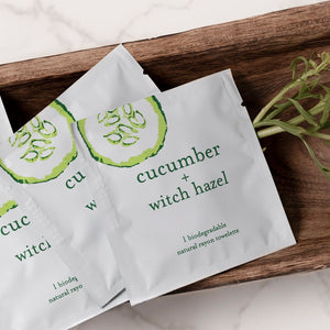 BOX Naturals Luxe Cleansing Towelettes 12 pcs (Cucumber + Witch Hazel) - DEAL (3) SAVE $5.25 (MAR-MAY)