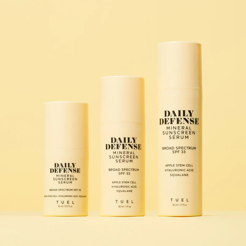 TUEL Daily Defense Mineral Sunscreen Serum SPF 33 (30 ml)