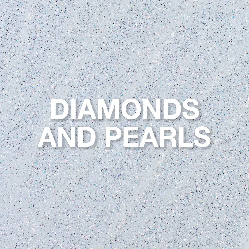 Light Elegance P+ Soak-Off Glitter Gel Polish 10 ml (Diamonds and Pearls)