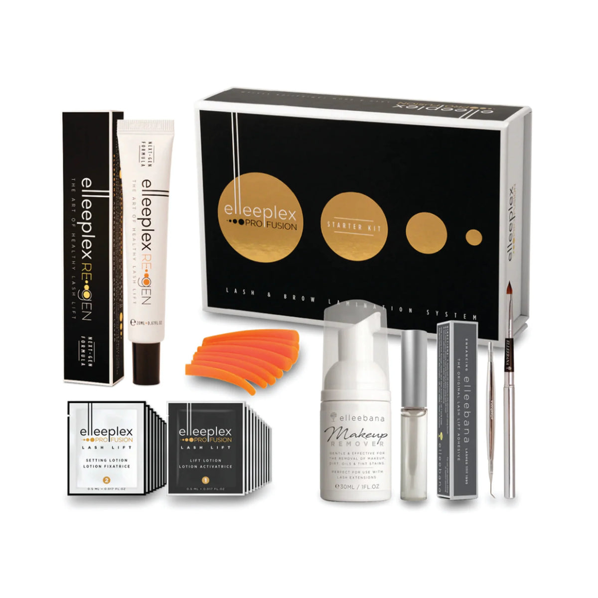 Elleebana Elleeplex Profusion Lash &amp; Brow Lamination Starter Kit