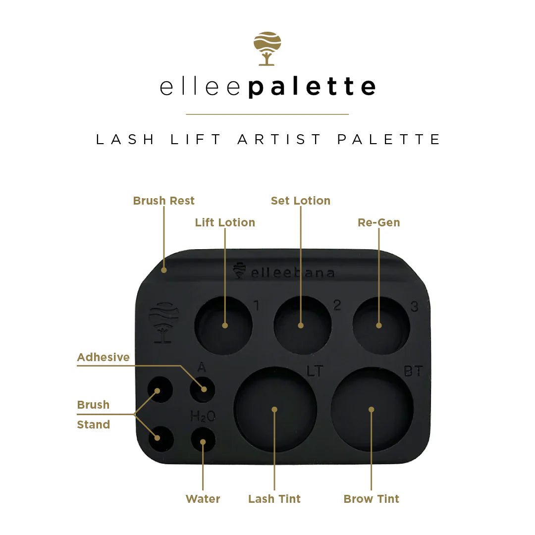 Elleebana Elleepalette - Lash Lift Artists&#39; Palette (Limited Edition Orange)