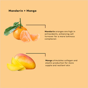 Masque hydratant à la mandarine et à la mangue BCL (16 oz)