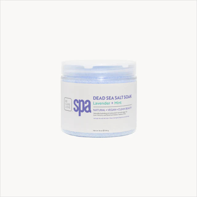 BCL Lavender + Mint Dead Sea Salt Soak (16 oz)