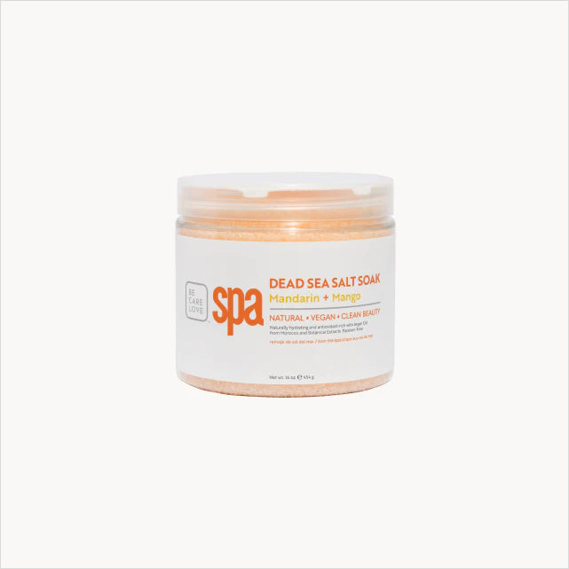 BCL Mandarin + Mango Dead Sea Salt Soak (16 oz)
