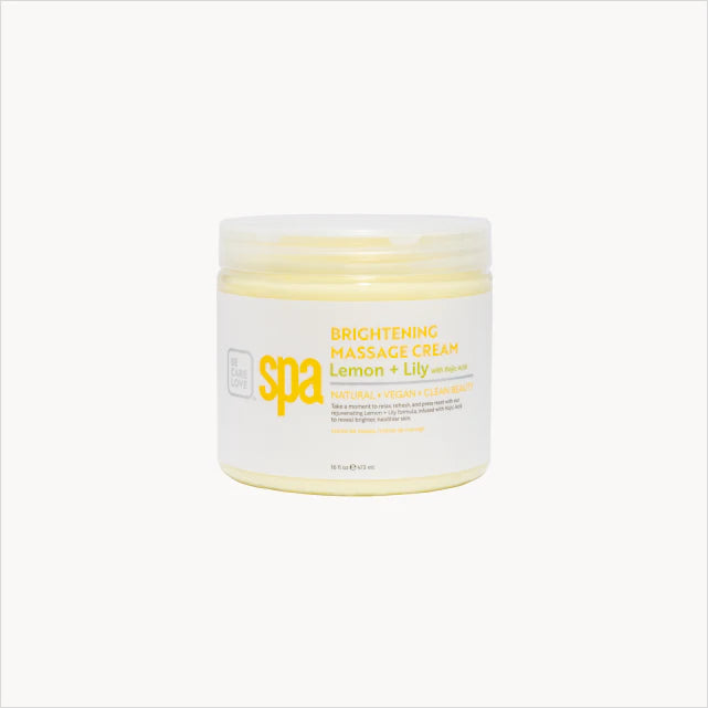 BCL Lemon + Lily Massage Cream (16 oz)