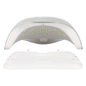 BD UV/LED Nail Lamp - 54 Watts (Holographic Silver)
