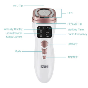 Mini HIFU EMS Microcurrent Skin Tightening Device