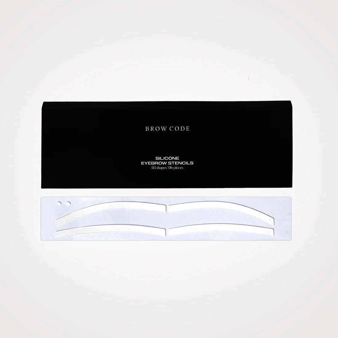 Brow Code Stencils (3 Shapes/6 Pieces)