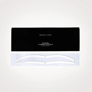Brow Code Stencils (3 Shapes/6 Pieces)