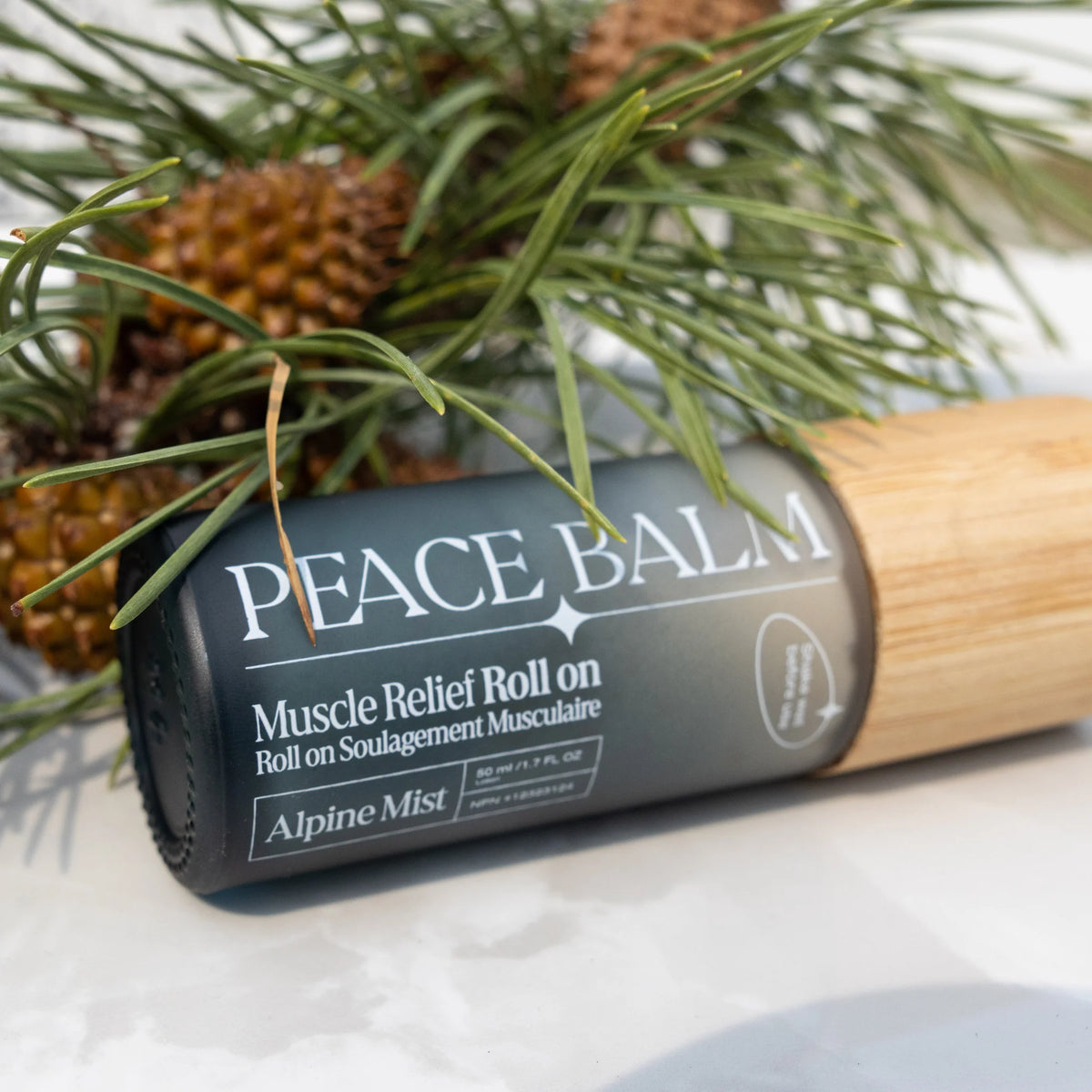 The Peace Labs Peace Balm Roll-On 50 ml (Cedar Mist)
