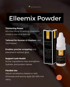 Elleebana ElleeMIX Powder 5 g (Lami Mix Thickener for Korean Lash Lift Emulsions)