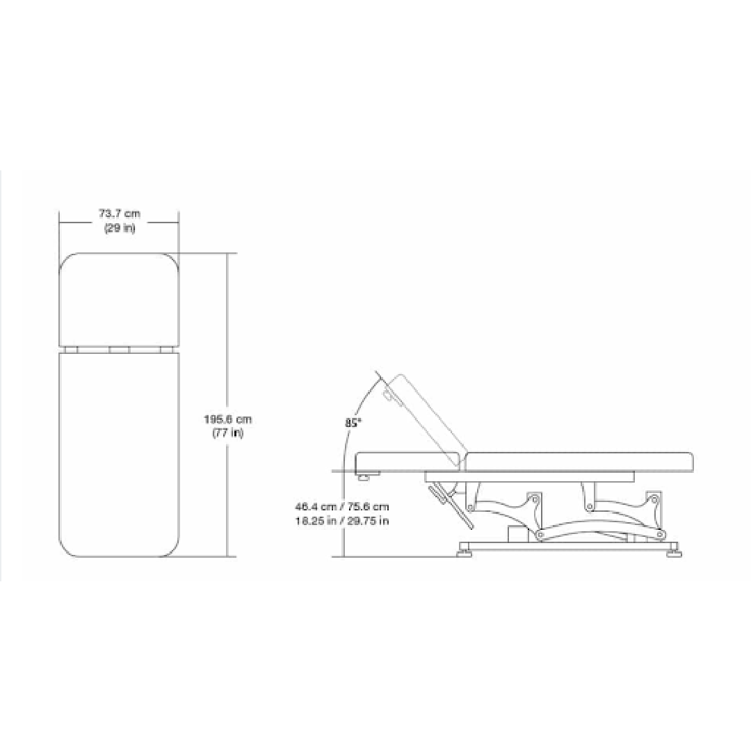 Silhouet-Tone Laguna Sand Electric Spa Bed (30")