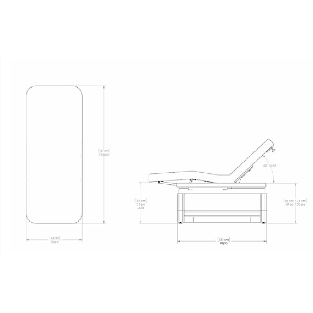 Silhouet-Tone SpaOne Electric Spa Bed