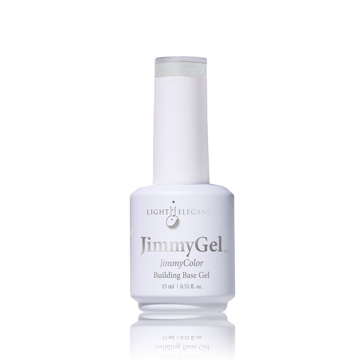 Light Elegance JimmyGel JimmyColor Soak-Off Building Base 15 ml (Sheer Sparkle)