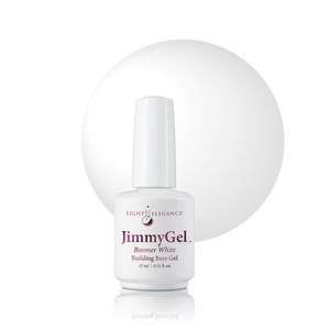 Light Elegance JimmyGel Soak-Off Building Base 15 ml (Boomer White)