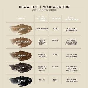 Brow Code Brow Tint 15 ml (Black)