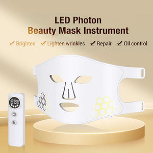 Masque photonique en silicone Beauty Light LED (4 couleurs)