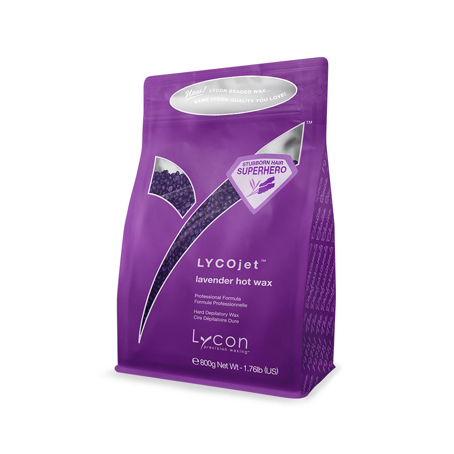 Lycon Lycojet Lavender Hot Wax Beads (800 g)