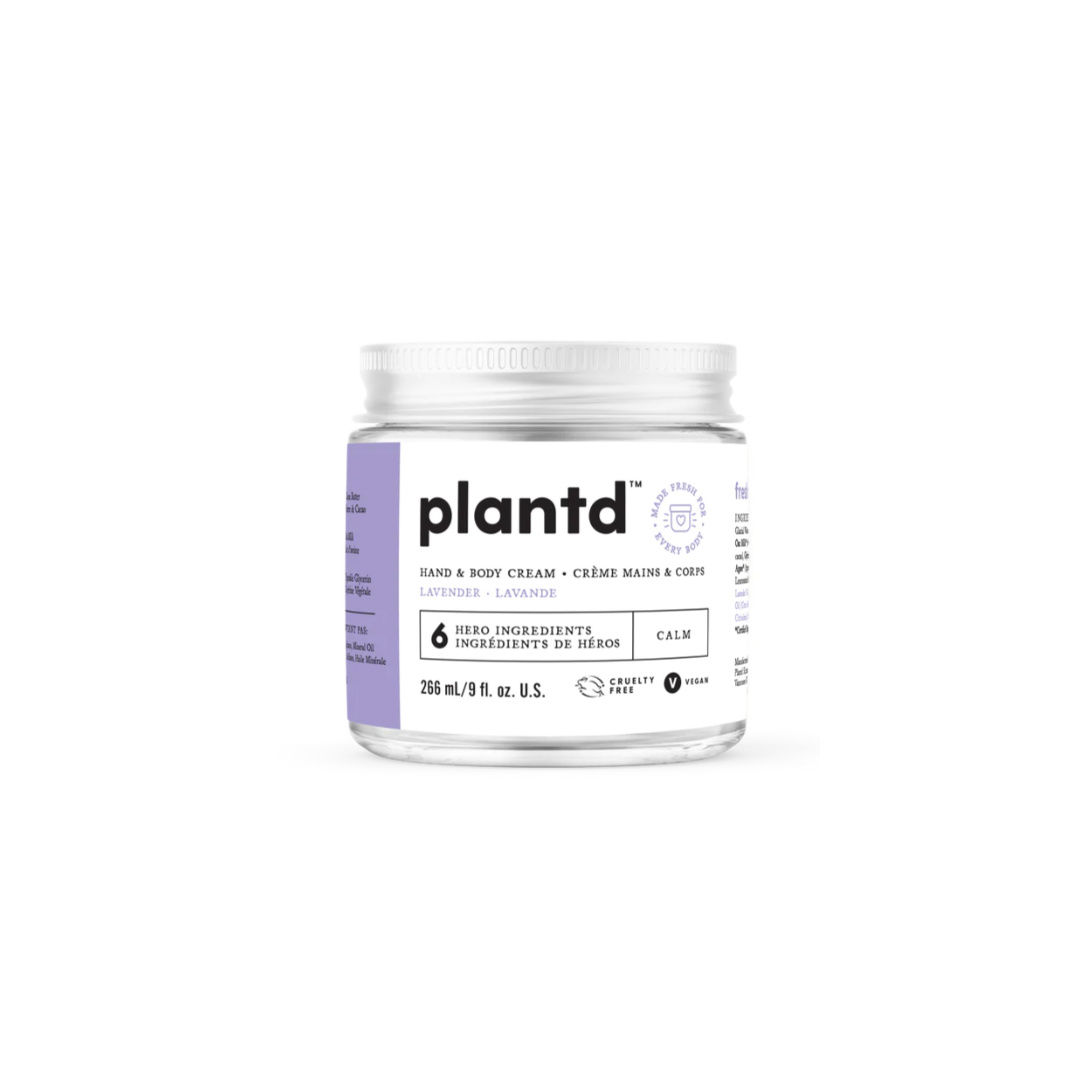 Plantd Hand &amp; Body Cream 2 oz - Calm (Lavender)*