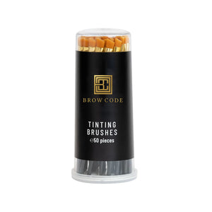 Brow Code Henna Tinting Brushes (50 pcs)