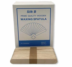 Silk B Wooden Wax Applicators 500 pcs (Large)
