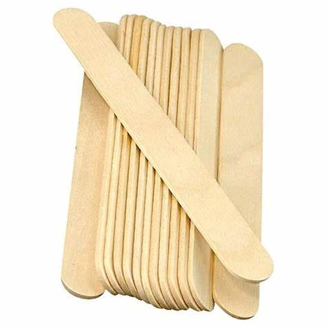 Silk B Wooden Wax Applicators 500 pcs (Large)