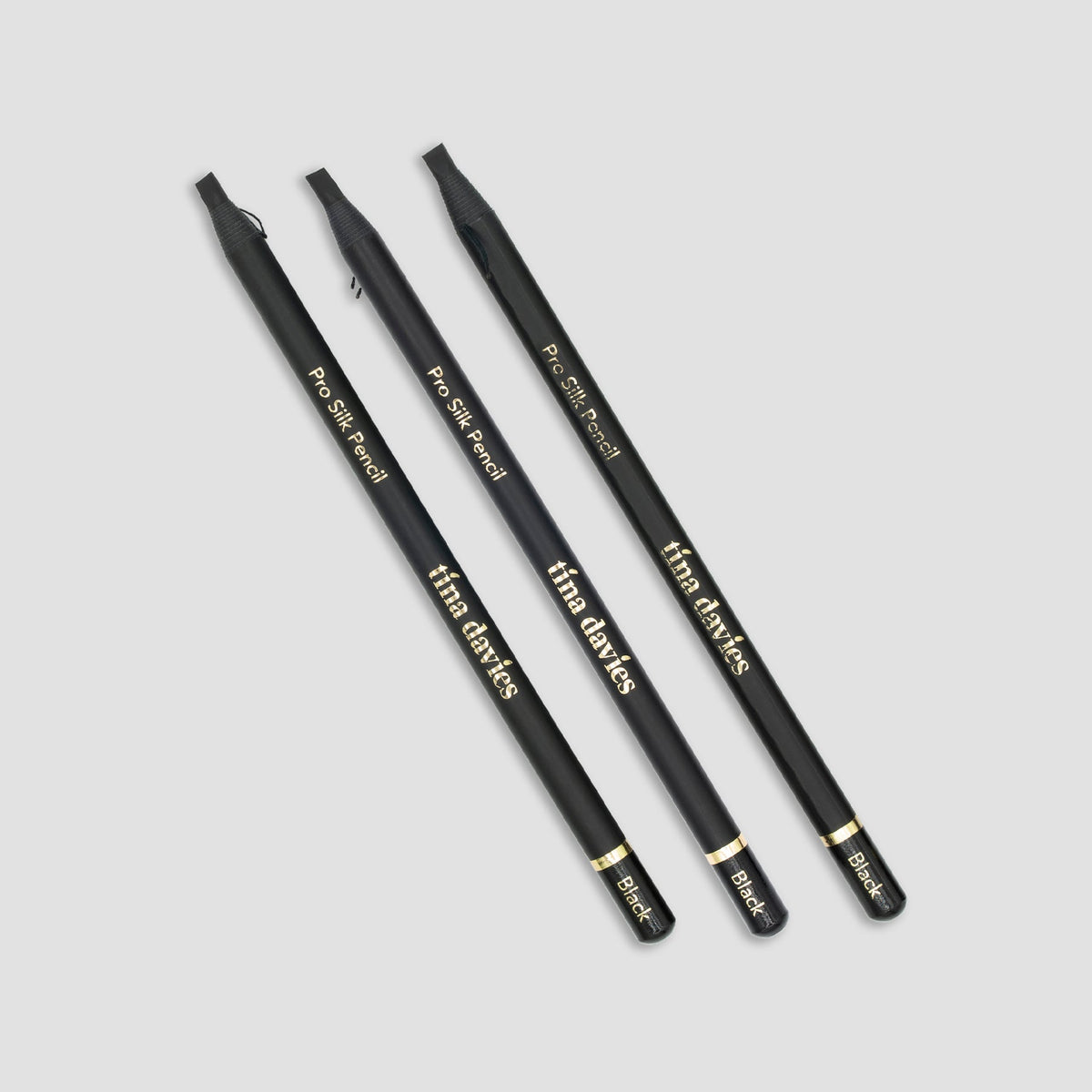 Tina Davies Pro Silk Pencil Trio (Black) - SAVE 15%*