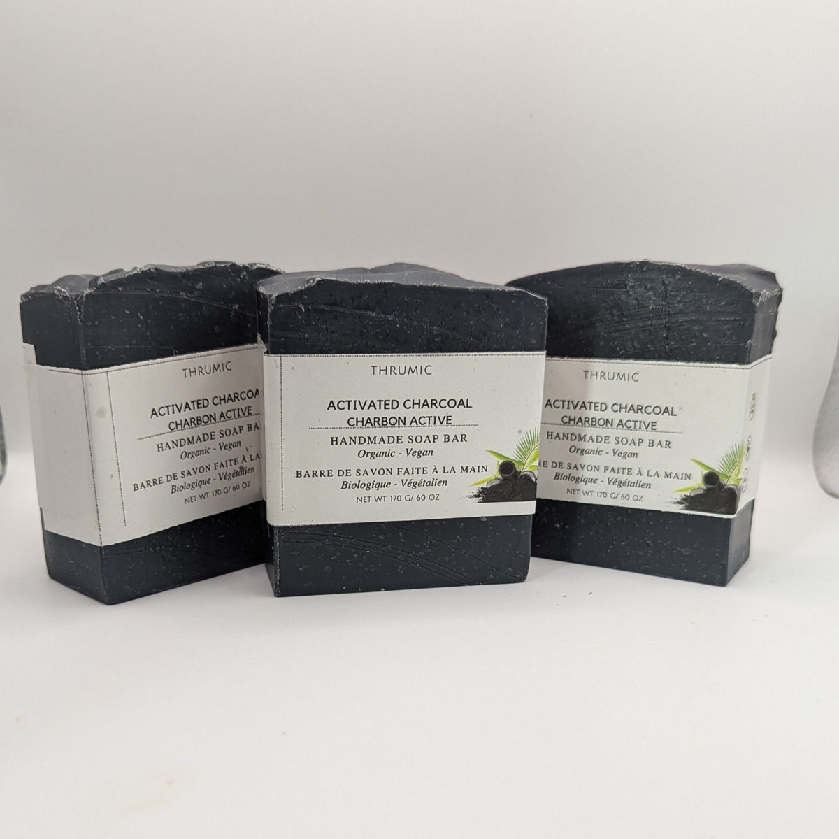 Thrumic Activated Charcoal Soap (6 oz)