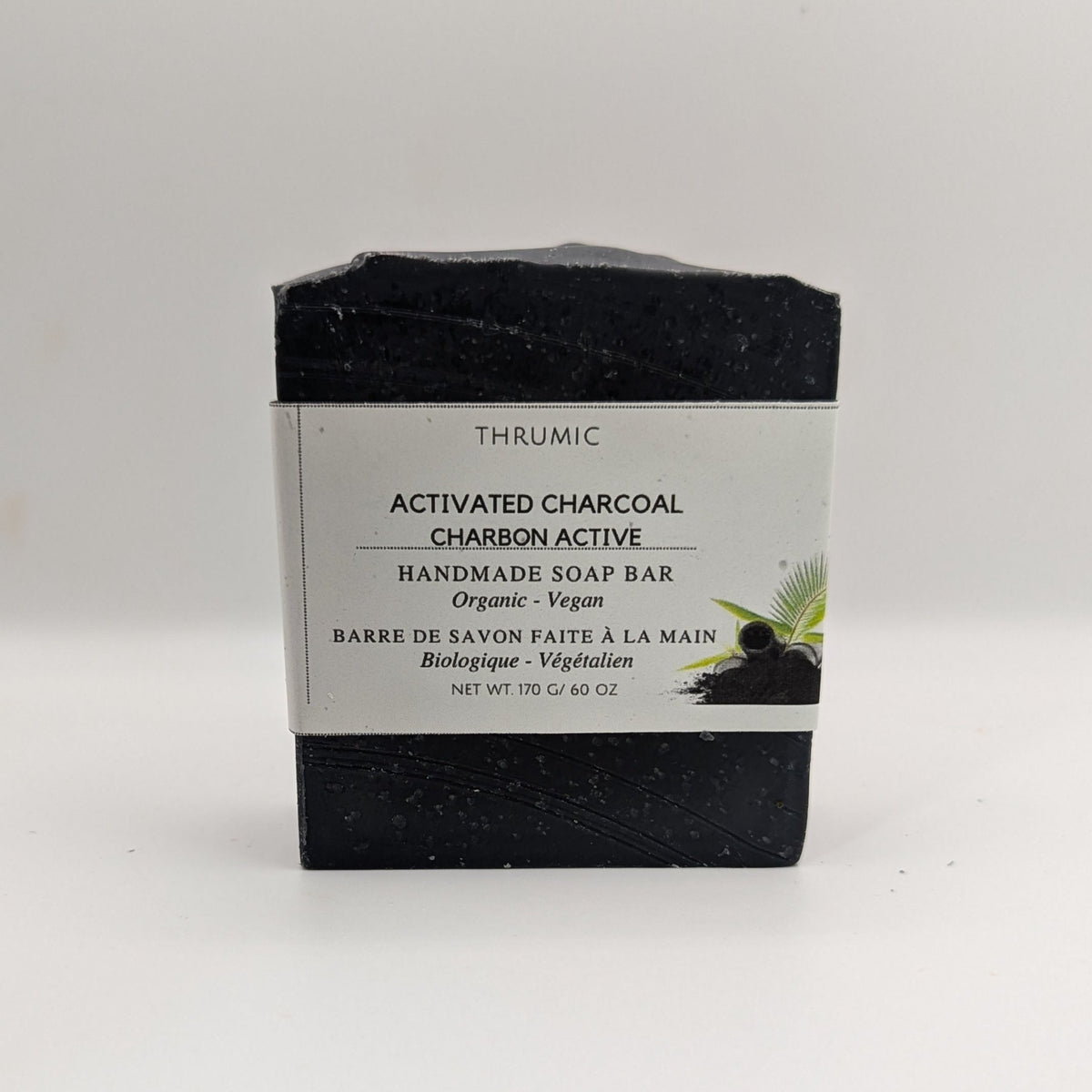 Thrumic Activated Charcoal Soap (6 oz)