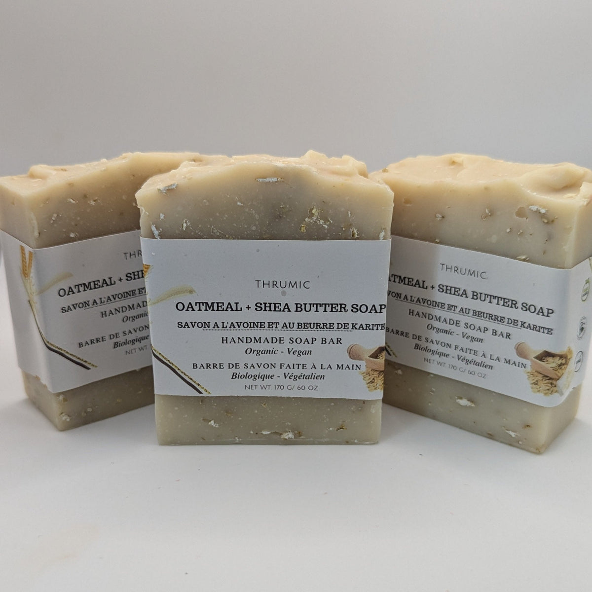 Thrumic Oatmeal + Shea Butter Soap (6 oz)