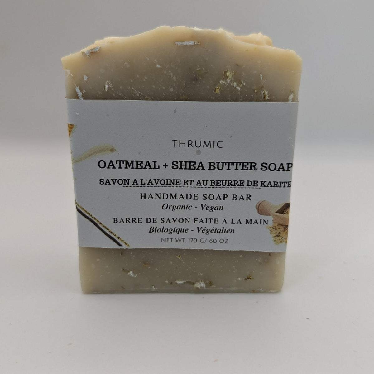 Thrumic Oatmeal + Shea Butter Soap (6 oz)