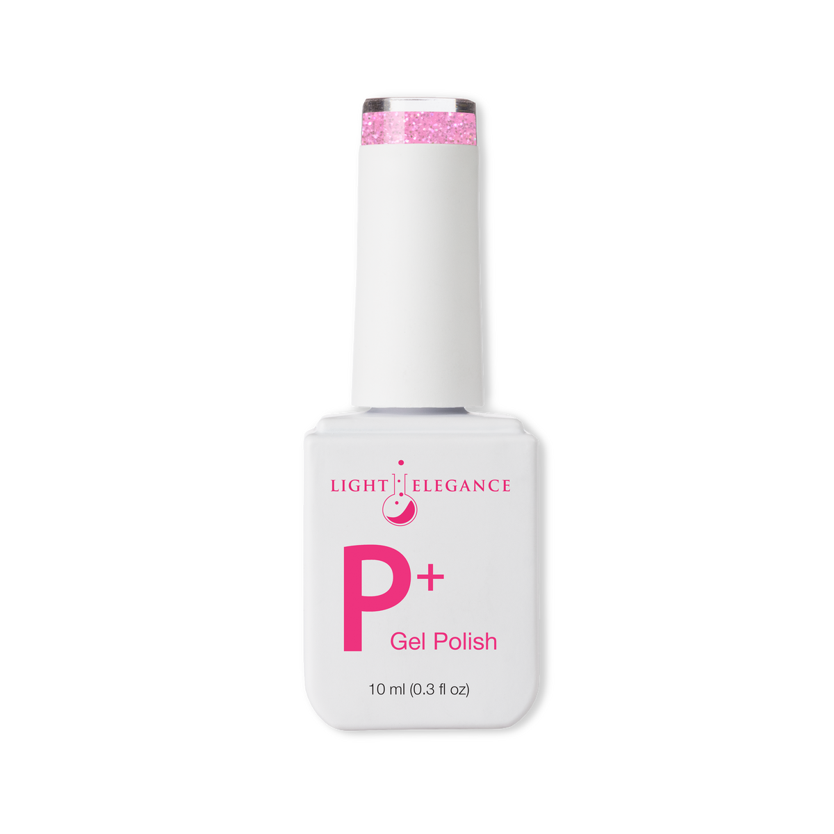 Light Elegance P+ Soak-Off Glitter Gel Polish 10 ml (All Talk, No Action)