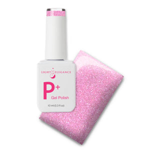 Light Elegance P+ Soak-Off Glitter Gel Polish 10 ml (All Talk, No Action)
