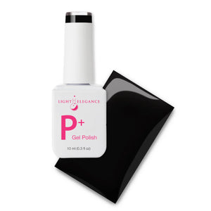 Light Elegance P+ Soak-Off Gel Polish 10 ml (Black Tie)