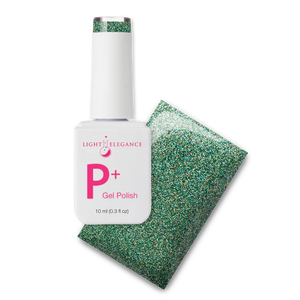 Light Elegance P+ Soak-Off Glitter Gel Polish 10 ml (Bravo!)