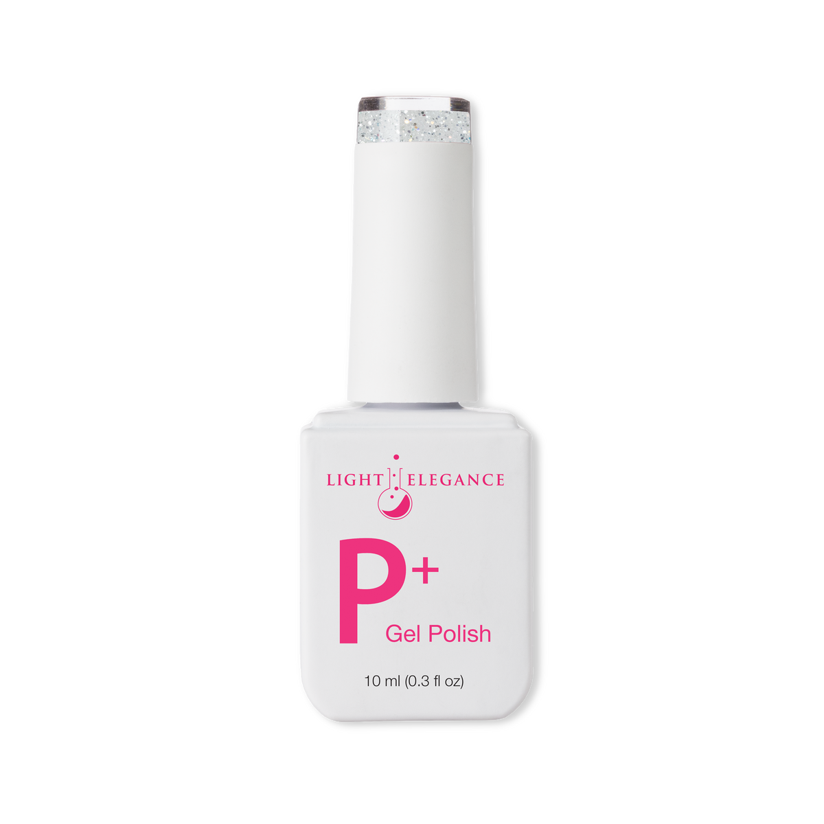 Light Elegance P+ Soak-Off Glitter Gel Polish 10 ml (Diamonds and Pearls)