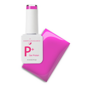Light Elegance P+ Soak-Off Jelly Gel Polish 10 ml (Fuchsia Jelly)