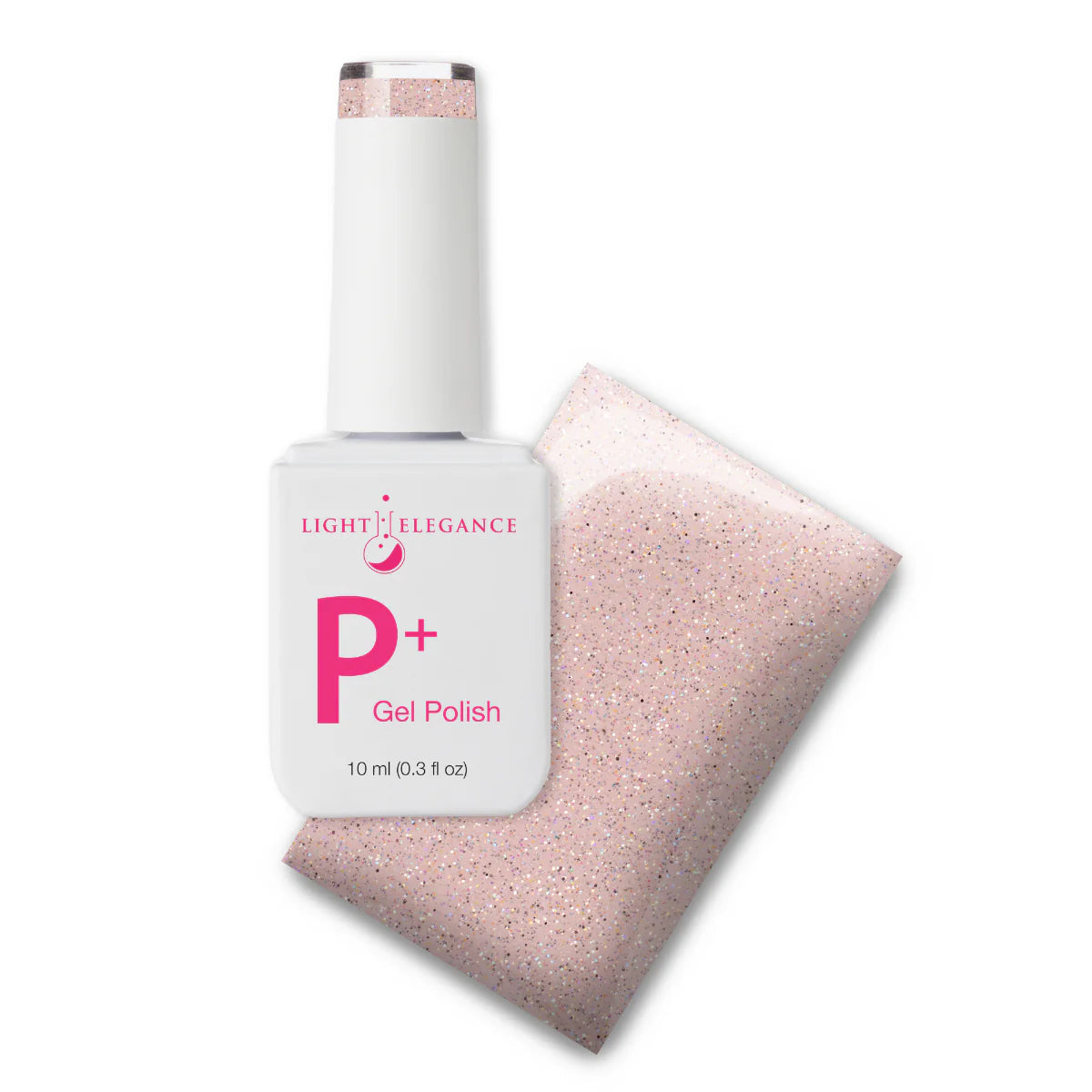 Light Elegance P+ Soak-Off Glitter Gel Polish 10 ml (Irresistible)