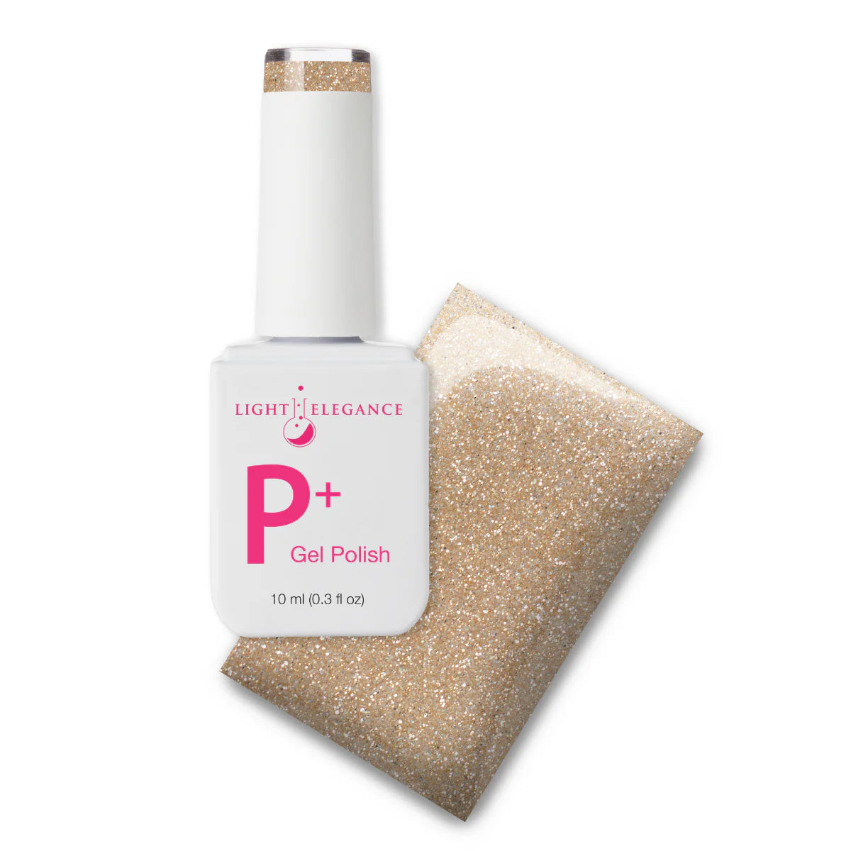 Light Elegance P+ Soak-Off Glitter Gel Polish 10 ml (Lavish)