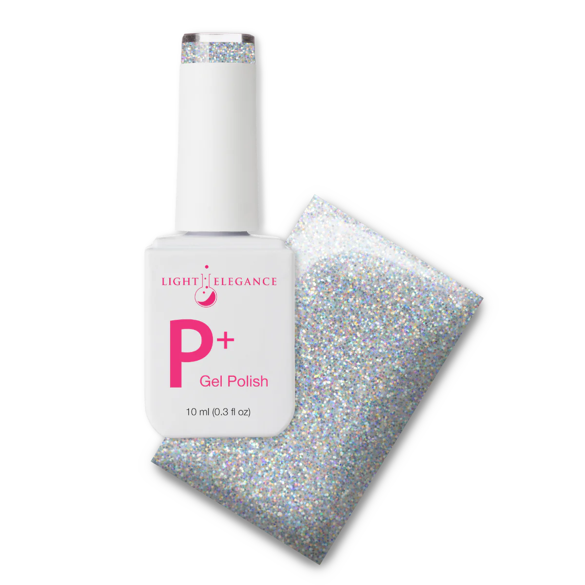 Light Elegance P+ Soak-Off Glitter Gel Polish 10 ml (Sourpuss)