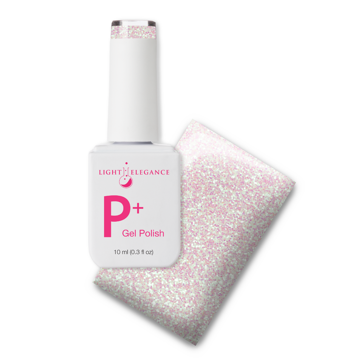 Light Elegance P+ Soak-Off Glitter Gel Polish 10 ml (Space Cadet)