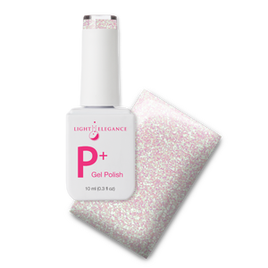 Light Elegance P+ Soak Off Glitter Gel Polish 10 ml (Space Cadet)