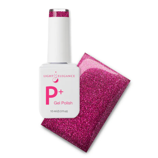 Light Elegance P+ Soak-Off Glitter Gel Polish 10 ml (You're A Gem)