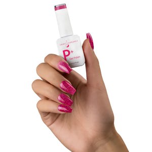 Light Elegance P+ Soak-Off Glitter Gel Polish 10 ml (It's Wine Time)